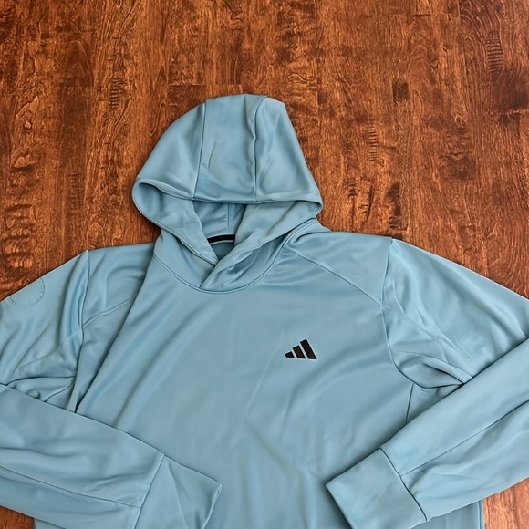 Adidas Running Carrera Sweatshirt with a Hood Size L - Picture 3 of 17